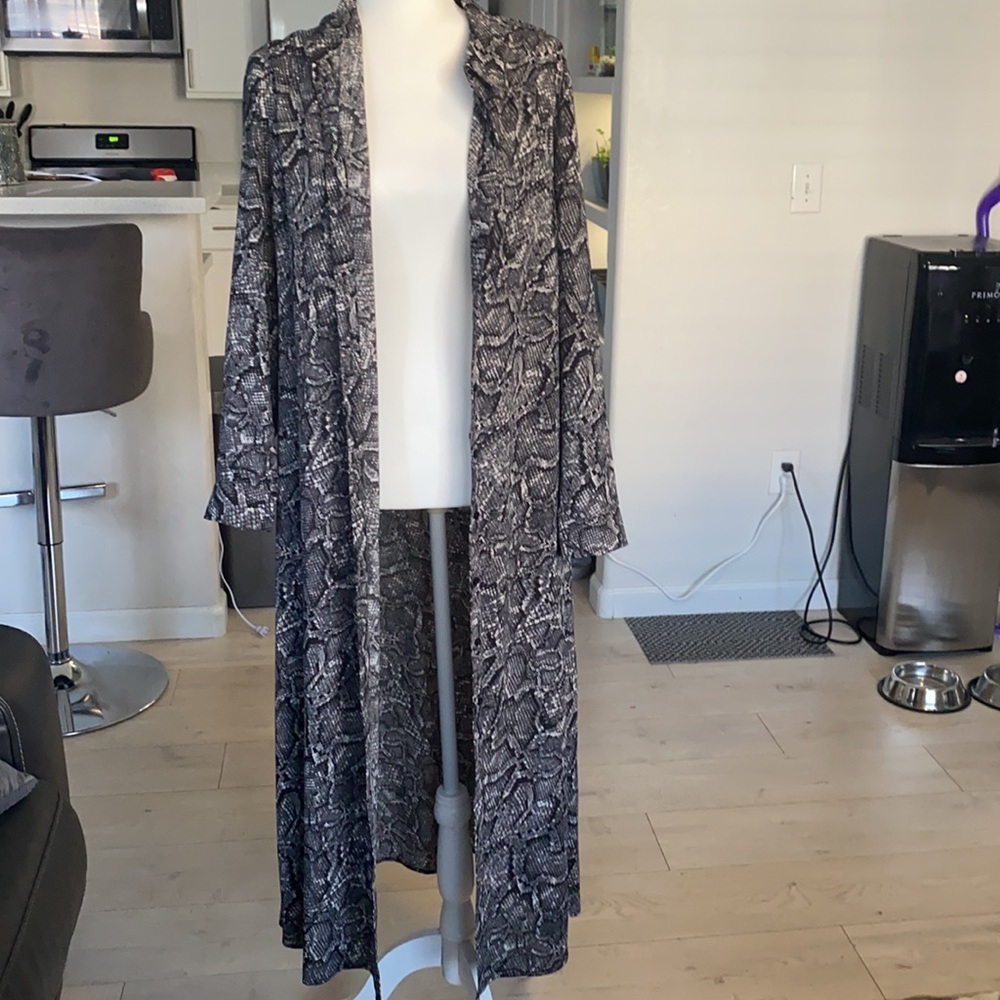 Long Python dress - Picture 5 of 5